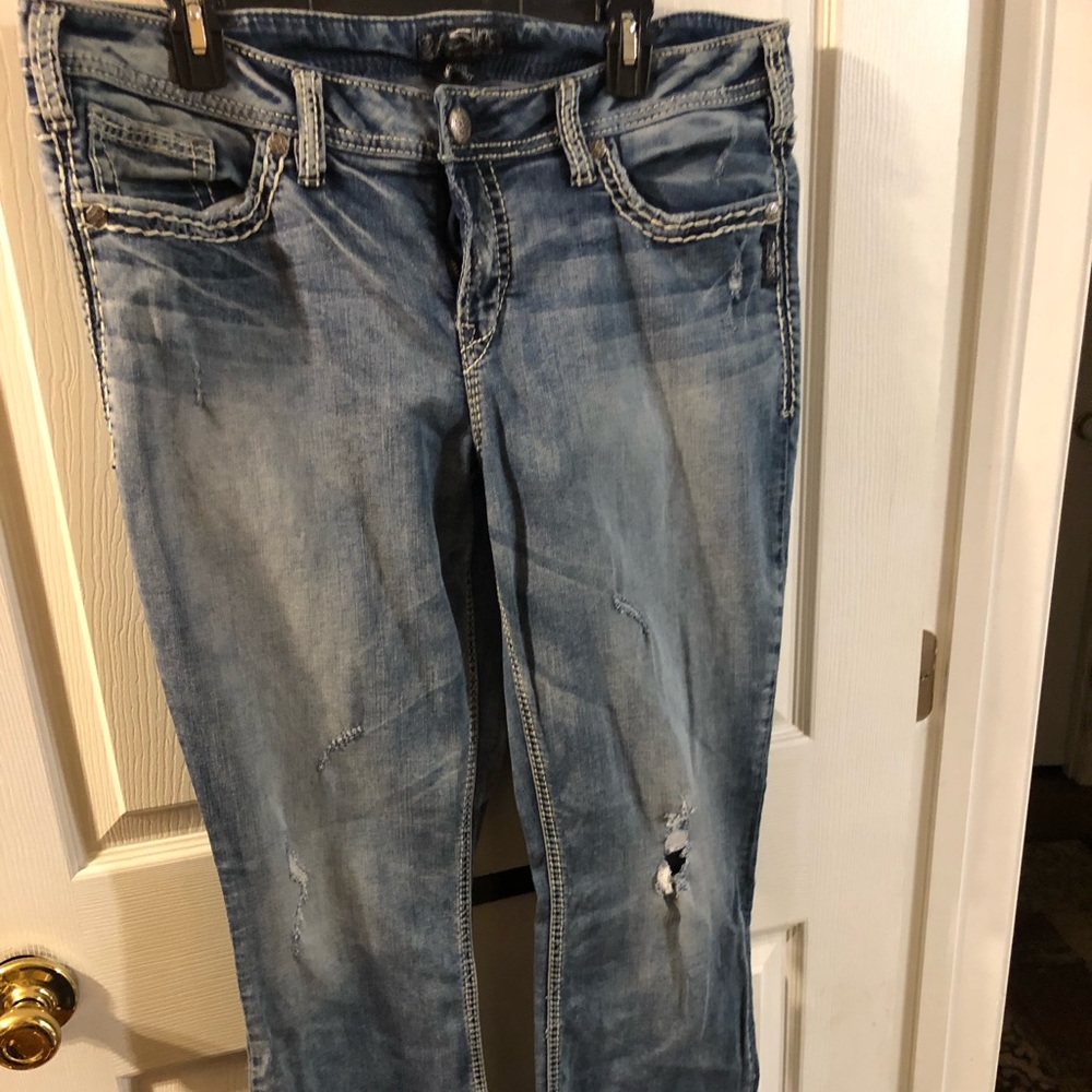 Silver jeans size 18